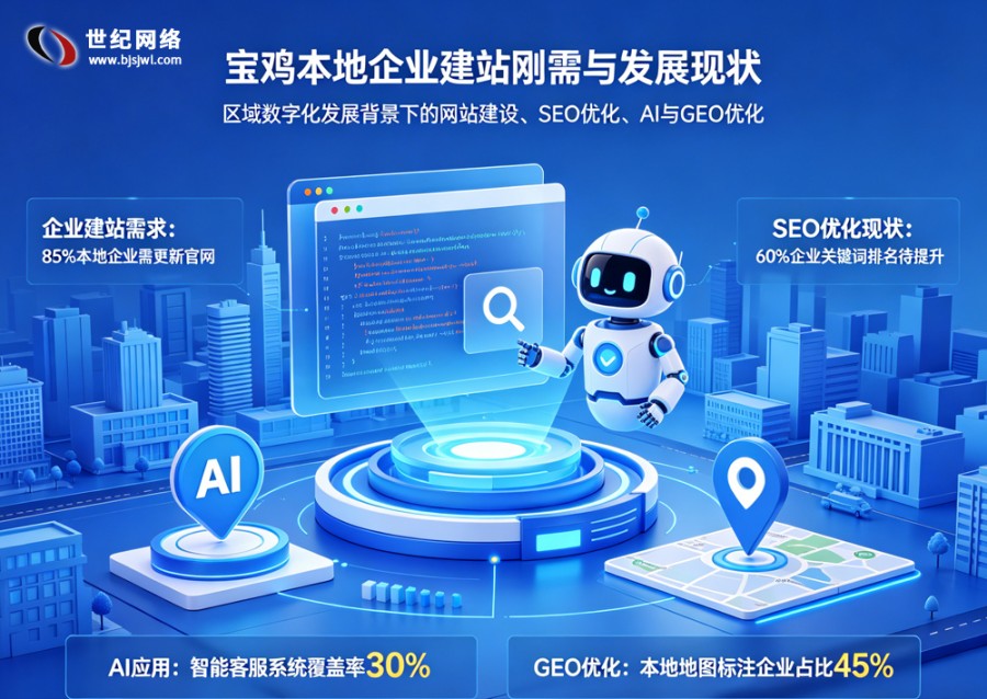 宝鸡网站建设与定制搭建行业解析｜本地站点..
