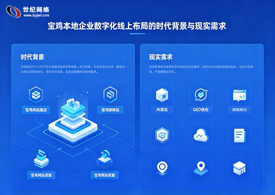 数字化时代下宝鸡本地企业线上品牌布局与官..