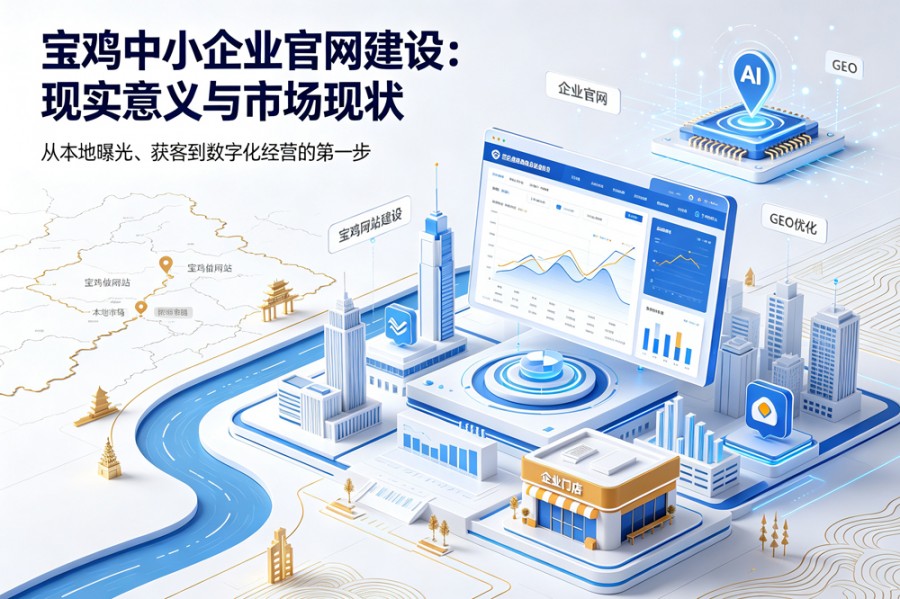 宝鸡中小企业网站建设全指南：本地企业建站..